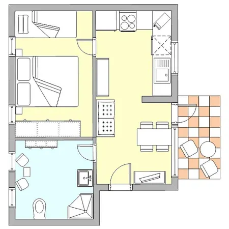 Residenz Meerblick 8 Apartamento